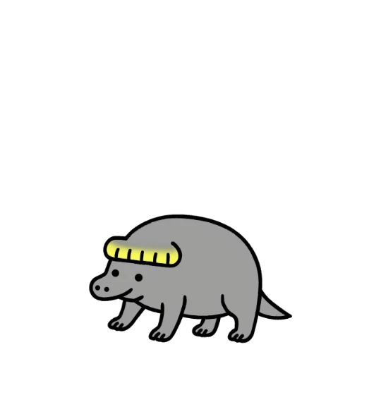SnorklePrawn character on the interactive web page
